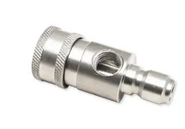 QC Gauge Special Fitting - Pressure Gauge Fitting with Port