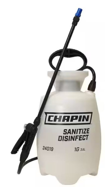 1-gallon Poly Tank Sprayer for Disinfection