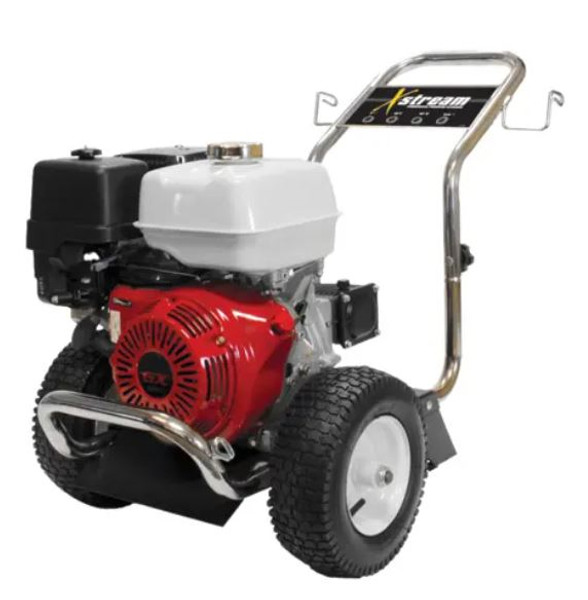 BE - 4,000 PSI - 4.0 GPM Gas Pressure Washer with Honda GX390 Engine and General Triplex Pump