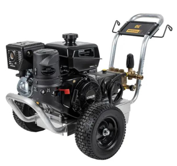 BE - 4,000 PSI - 4.0 GPM Gas Pressure Washer with Kohler CH440 Engine and General Triplex Pump