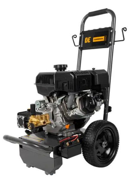 BE - 4,000 PSI - 4.0 GPM Gas Pressure Washer with Electric Start Powerease 420 Engine and AR Triplex Pump