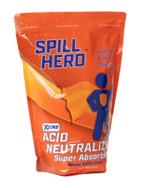Spill Hero Acid Neutralizing Absorbent 6 Quart Bag (Case of 2)