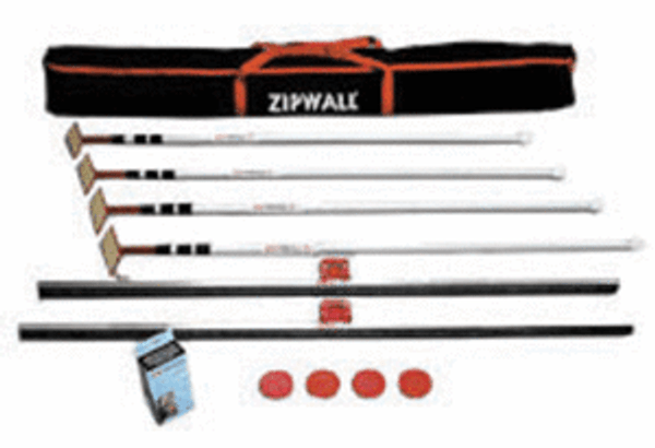 ZIPWALL, 4 PACK PLUS