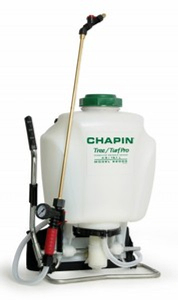 Chapin Tree/Turf Pro Commercial Backpack Sprayer Brass Wand - 4 Gal