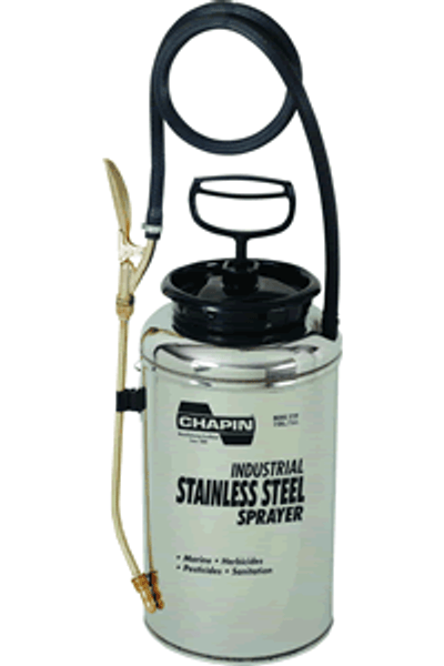 Industrial Stainless Steel Sprayer - 2 Gal