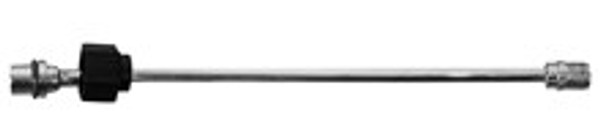 Extension Wand - Chrome Plated Steel 16" Straight