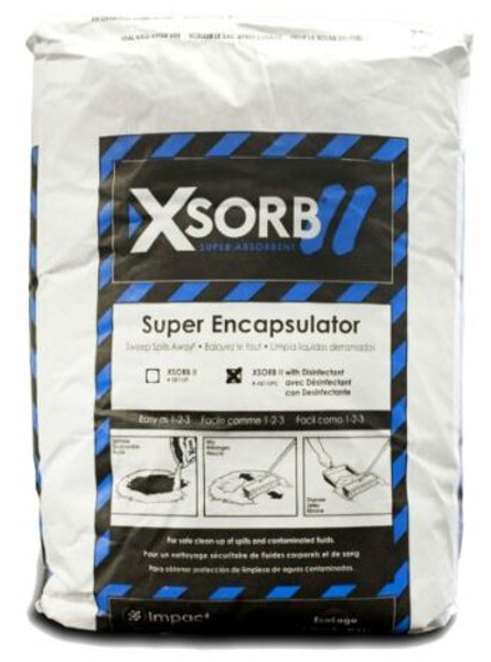 XSORB PLUS SUPER ENCAPSULATING ABSORBENT, 1.75 CU. FT. BAG