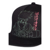 Naruto Shippuden Kakashi Line Art Snapback Baseball Cap Black/Grey SB487082NRS