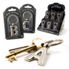 If Silver Metal Letter Keyring Personalised Alphabet Letters