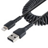 StarTech.com RUSB2ALT1MBC 1M 3Ft Usb To Lightning RUSB2ALT1MBC