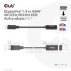 Club3D CAC-1088 Displayport1.4 To Hdmi CAC-1088