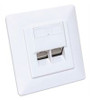 Intellinet 771900 Socket-Outlet 2 X Rj-45 White 771900