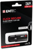 Emtec ECMMD32GB123 B120 Click Secure Usb Flash ECMMD32GB123