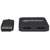 Manhattan 152716 Displayport 1.2 To 2-Port 152716