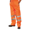 Beeswift Padded Thermal Lined Rain Trousers Orange XL PTENORXL