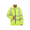 Beeswift Carnoustie Hi Vis Fleece Jacket Saturn Yellow Size M CARFSYM