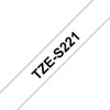Brother TZE-S221 Black On White Tape 9mm 8m TZES221
