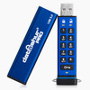 iStorage datAshur PRO 256-bit 64GB USB 3.0 secure encrypted flash drive IS-FL-DA IS-FL-DA3-256-64