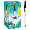 Paper Mate 2187701 Kilometrico Recycled Black Ball Pen pack of 50 pens 2187701