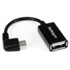 Startech.Com 5In Right Angle Micro Usb To Usb UUSBOTGRA