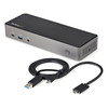 Startech.Com Hybrid Usb C Usb A Triple Hdmi 4K 60Hz Dock DK31C3HDPDUE