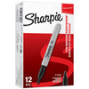 Sharpie Permanent Marker Fine Tip 0.9Mm Line Black Pack 12 S0810930