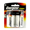 Energizer Max D Alkaline Batteries Pack 2 E302306802