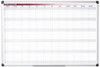 Bi-Office 52-Week Annual Magnetic Whiteboard Planner Aluminium Frame 900X600mm GA0361170