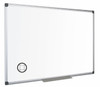 Bi-Office Maya Gridded Double Sided Non Magnetic Whiteboard Melamine Aluminium F MA0221170