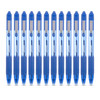 Zebra Z-Grip Smooth Rectractable Ballpoint Pen 1.0Mm Tip Blue Pack 12 22562