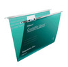 Rexel Crystalfile Classic Foolscap Suspension File Manilla 15Mm V Base Green Pac 78046