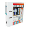 Elba Strongline Lever Arch File With Front Pocket Pvc A4 70Mm Spine Width White 100080894