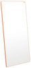 Nobo Portable Magnetic Steel Whiteboard 1800 X 900Mm Orange Trim Double-Sided Li 1915565