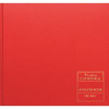 Collins Cathedral Analysis Book Casebound 297X315mm 14 Cash Column 96 Pages Red 813047