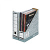 Fellowes System A4 Magazine File Grey Pack of 10 186004