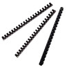 Fellowes Apex 6200301 Black Plastic Comb 8mm 100pk 6200301