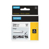 Dymo 18445 19mm White Vinyl Tape 18445 Dymo 18445 19mm White Vinyl Tape 18445