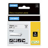 Dymo 18445 19mm White Vinyl Tape 18445 Dymo 18445 19mm White Vinyl Tape 18445
