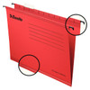 Esselte Classic Foolscap Suspension File Board 15Mm V Base Red Pack 25 90336 90336