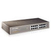 Tp-Link TL-SF1016DS 16-Port 10/100Mbps Unmanaged Rackmount Switch 13-" Stee TL-SF1016DS