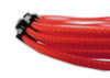 Gelid Red Braided 6-pin PCI-E Extension GEL-CA-6P-RED