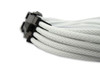 Gelid White Braided 8-pin EPS Extension GEL-CA-8P-WHITE
