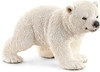 Schleich Wild Life Polar Bear Cub Walking Toy Figure 14708 Schleich Wild Life Polar Bear Cub Walking Toy Figure 14708