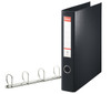 Esselte Standard Ring Binder Polypropylene 4 D-Ring A4 40Mm Rings Black 82407 82407