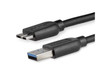Startech.Com 2M Slim Superspeed Usb 3.0 Micro B Cable USB3AUB2MS
