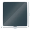 Leitz Cosy Magnetic Glass Whiteboard 45 x 45 cm Velvet Grey 70440089