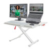 Leitz Cosy Standing desk converter with sliding keyboard tray 65320085