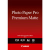 Canon PM-101 Premium A4 Matte Photo Paper 20 Sheets - 8657B005 8657B005