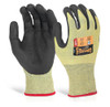 Beeswift Glovezilla Nitrile m Coated Gloves Yellow Size S GZ06YS