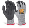 Beeswift Glovezilla Nitrile m Coated Gloves Grey Size 2XL GZ01GYXXL